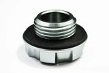 Carbon fiber NIS Silver Aluminum ENGINE Oil Cap