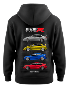 Civic Type R 8th, 9th, 10th, 11th Generations Hoodie