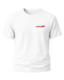 Top View Civic EK T-Shirt - White Front