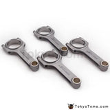 Con Rods Connecting Rod for Peugeot 206 2.0 S16 Super 1600 TU5JP4 139mm Pleuel 4340 Forged Floating Balanced Crankshaft Piston