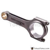 Connecting Rod Rods for Ford Duratec 2.0L for Mazda MZR 2.0 B2000 ARP 2000 bolt Pleuel Bielle 800HP 4340 Forged Floating Piston