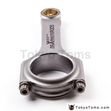 Connecting Rod Rods for Nissan Patrol Datsun 280Z 280ZX Turbo L28 Conrods ARP2000 Bolts Floating 800BHP Shot Peen Crankshaft