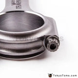 Connecting Rod Rods for Nissan Patrol Datsun 280Z 280ZX Turbo L28 Conrods ARP2000 Bolts Floating 800BHP Shot Peen Crankshaft