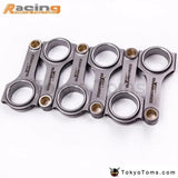 Connecting Rods for Toyota Supra JZA70 Mark II Crown 1JZ-GTE 1JZ-GE 4340 Forged Balanced Cranks Piston Screws ARP 2000 Floating