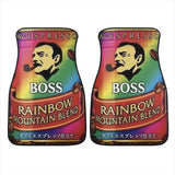 Custom Boss Coffee Rainbow Floor Mats