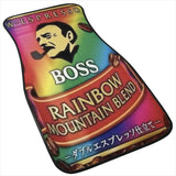Custom Boss Coffee Rainbow Floor Mats