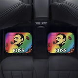 Custom Boss Coffee Rainbow Floor Mats