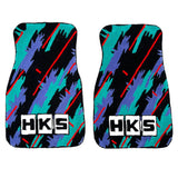 Custom HKS Universal Floor Mats Pair