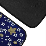 Custom Japanese Blue Cherry Blossom Mini Floor Mats