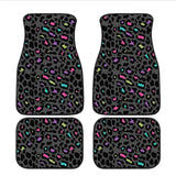 Custom Leopard Bean Floor Mats