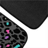 Custom Leopard Bean Floor Mats