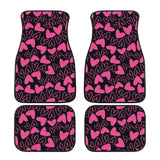 Custom Love Hearts Floor Mats