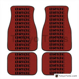 Custom Universal Bride style Floor Mats Red