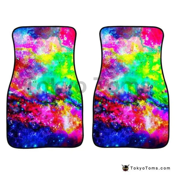 Custom Universal Car Floor Mats  Galaxy Type 7