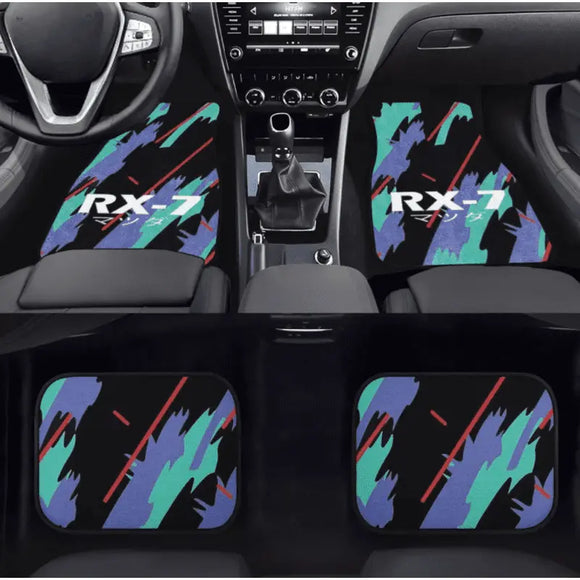 Custom Universal RX7  Floor Mats Pair