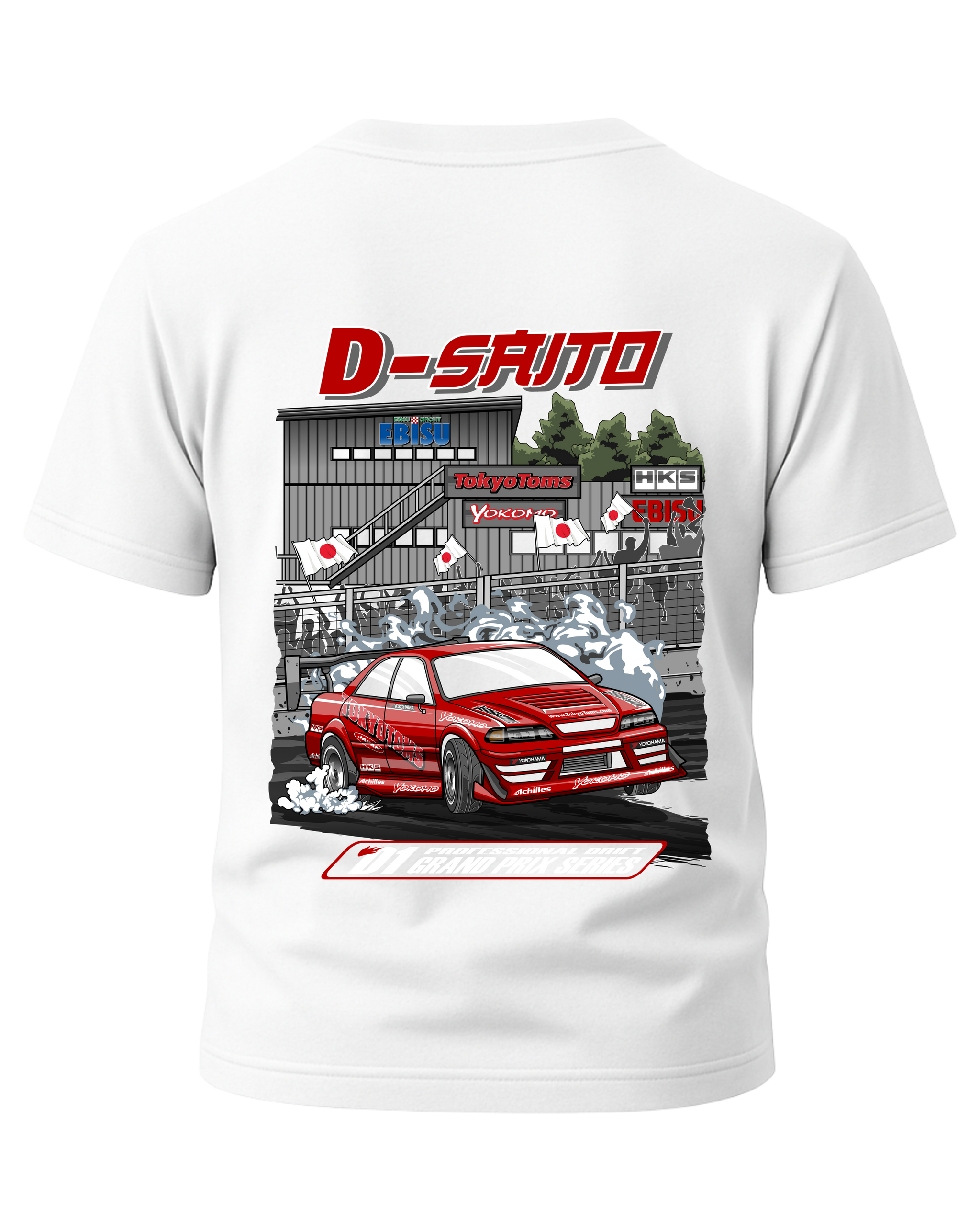 D-Saito Drift D1 Grand Prix Series Chaser T-Shirt
