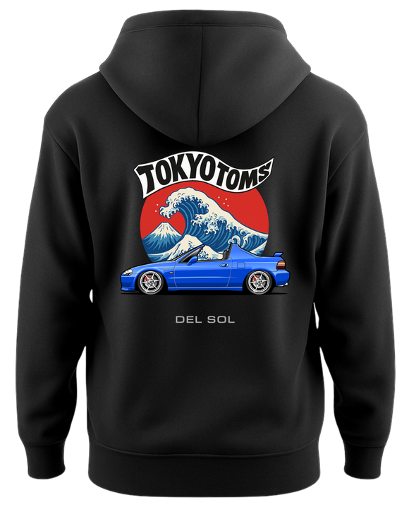Tokyo Toms Honda Del Sol Wave Hoodie