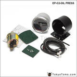 DF Link Meter Advance C2 Oil Pressure Gauge Blue - Tokyo Tom's