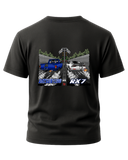 Datsun 1200 vs RX-7 Drag Racing T-Shirt