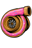 Tokyo Toms Donut Turbo Hanging Air Freshener – Bubble Gum Scent