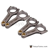 Forged Connecting Rod Rods for Honda Civic CRX D16 D16A D16Y7 D16Y8 D16Z6 D Series Conrod 4340 Floating Cranks Cranksshaft TUV - Tokyo Tom's