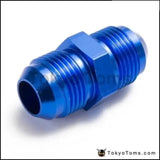 10PCS/LOT Aluminum Straight Fuel Fittings Adaptor Male Blue AN10-AN10 Thread For All Oil coole / Fuel Tank Line AN10-AN10