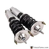 Fully Adjsutable Coilover Kit for Mazda Miata MX5 MX-5 1990-1998  Shock absorber  Coil Spring Silver - Tokyo Tom's