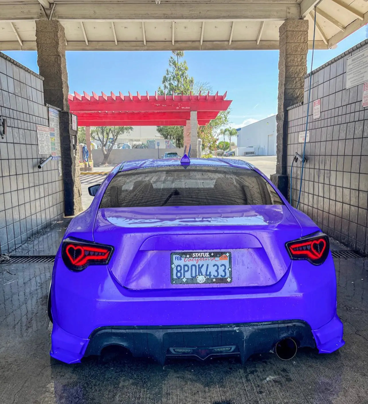GT86 FRS BRZ - Custom Dancing Heart Tail - Includes Donor