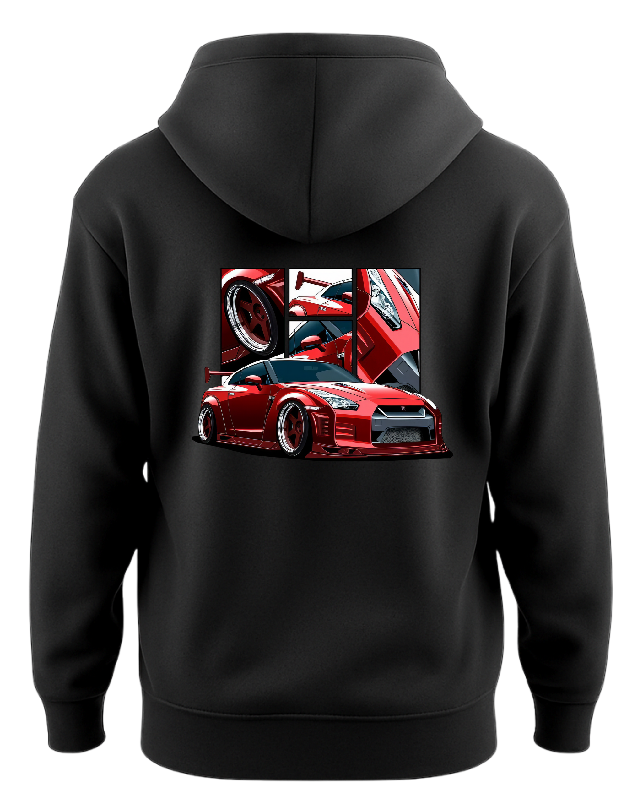 Nissan GTR R35 - Unisex Hoodie - Car Enthusiast - Drifting Drag JDM -