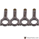 H-Beam Connecting rods for Ford Sierra Cosworth YB Pinto 2.0 conrod ARP 2000 Bolts Shot Peen Crankshaft Piston Rod TUV 800hp 4pc - Tokyo Tom's
