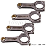 H-Beam Connecting rods for Ford Sierra Cosworth YB Pinto 2.0 conrod ARP 2000 Bolts Shot Peen Crankshaft Piston Rod TUV 800hp 4pc - Tokyo Tom's
