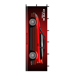 Nobori Honda CRX Flag - Tokyo Tom's