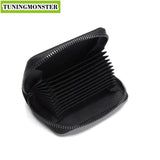 High Quality Car Sports Fur Suede Leather Men Women Credit Card Holder Change Money Purse Wallet Key case Italy Germany France - Tokyo Tom's