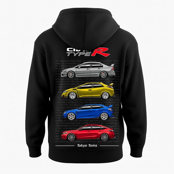 Civic Type R â  8th, 9th, 10th, 11th Generations â  Hoodie