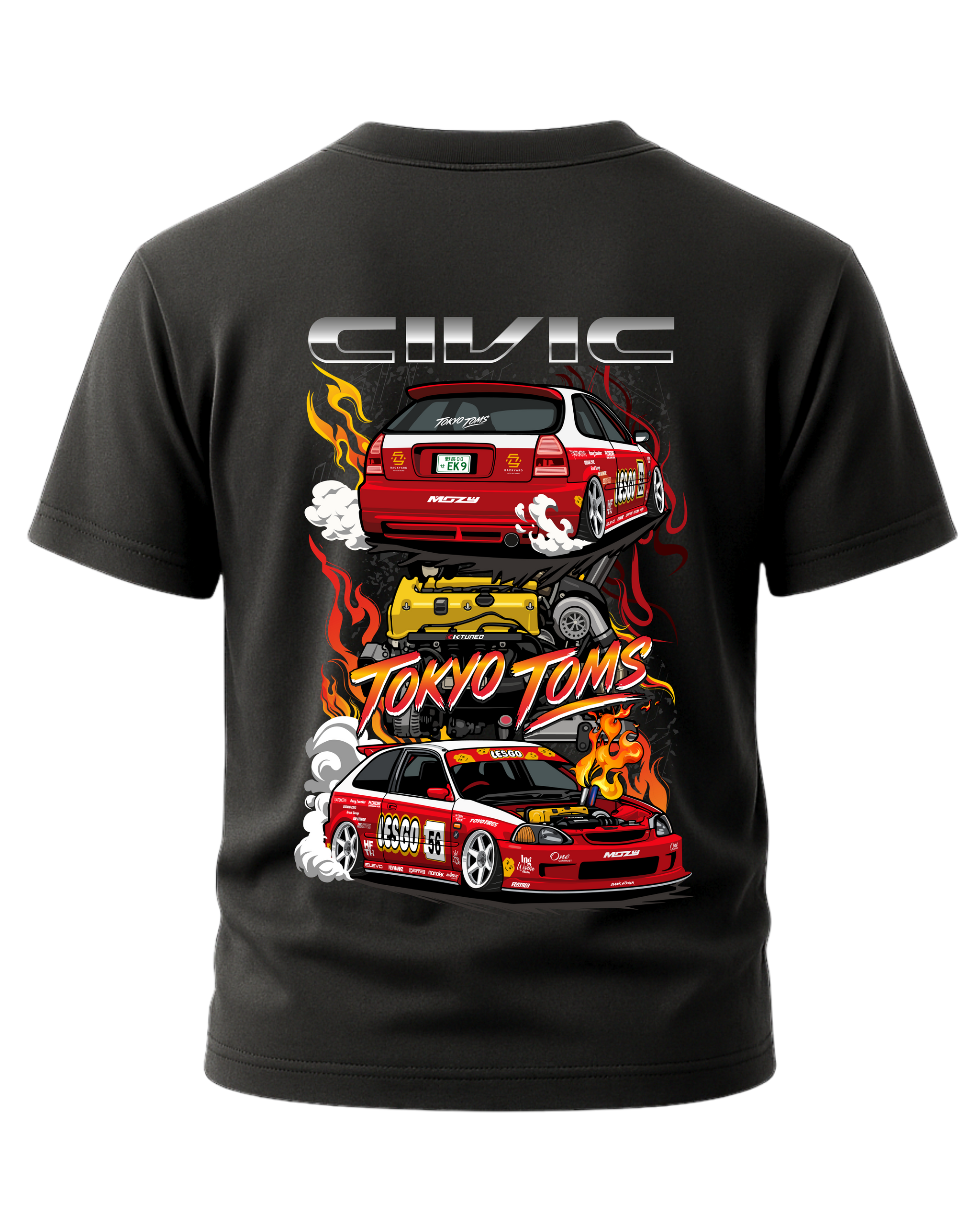 Honda_Civic_Lessgo_Black_back_