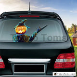 Horror Series Car Stickers Car Rear Windshield Decals Auto Decoration Waving Wiper Sticker