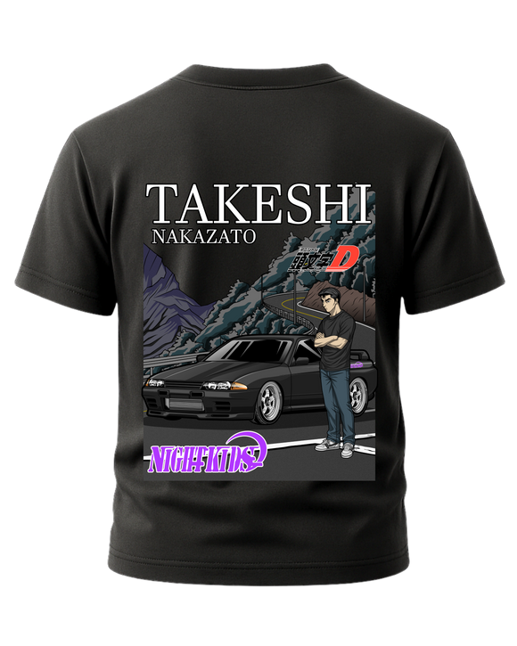 takehito2417さん専用 Initial D - Takeshi Nakazato Edition Skyline GT-R R32 T-Shirt