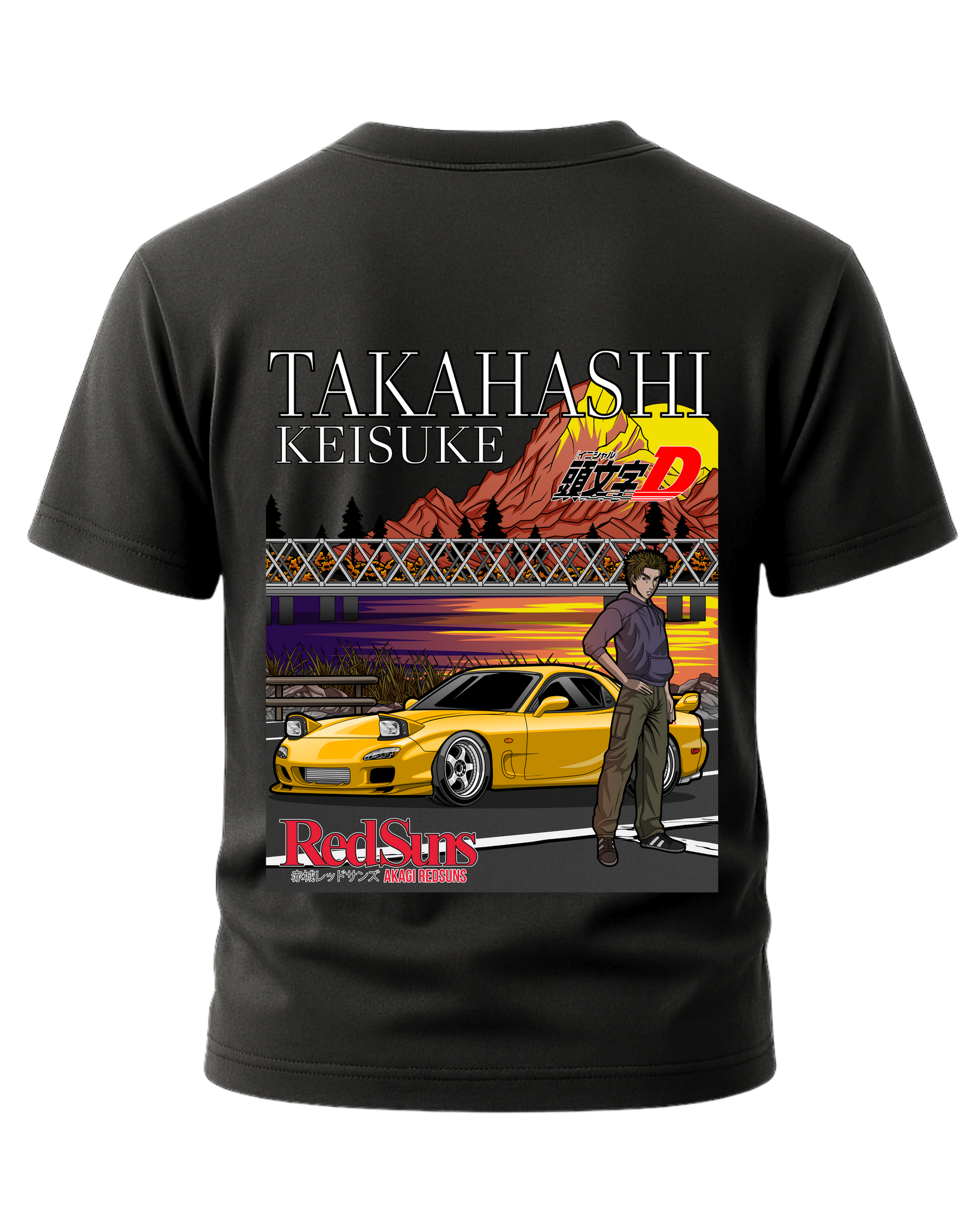 Initial D - Keisuke Takahashi Edition RX-7 FD3S T-shirt
