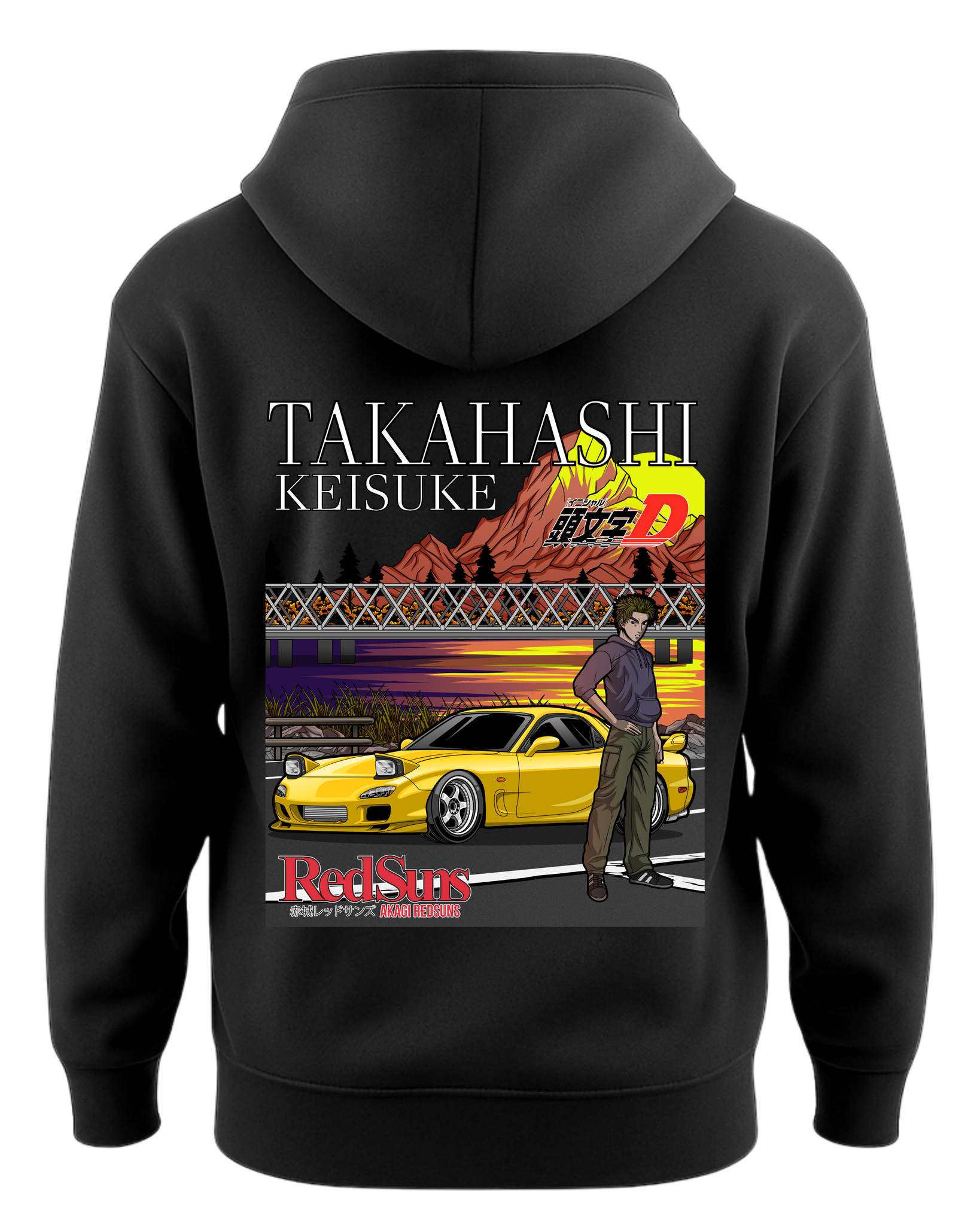 Initial D - Keisuke Takahashi Edition RX-7 FD3S Hoodie
