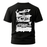 Initial D Comic Downhill AE86 vs R32 T-Shirt