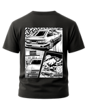 Initial D Comic AE86 Akina Mountain T-Shirt