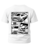Initial D Comic AE86 Akina Mountain T-Shirt