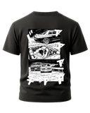Initial D Comic Downhill AE86 vs R32 T-Shirt