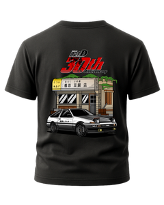 Initial D 30th Anniversary AE86 Fujiwara Tofu Shop T-Shirt