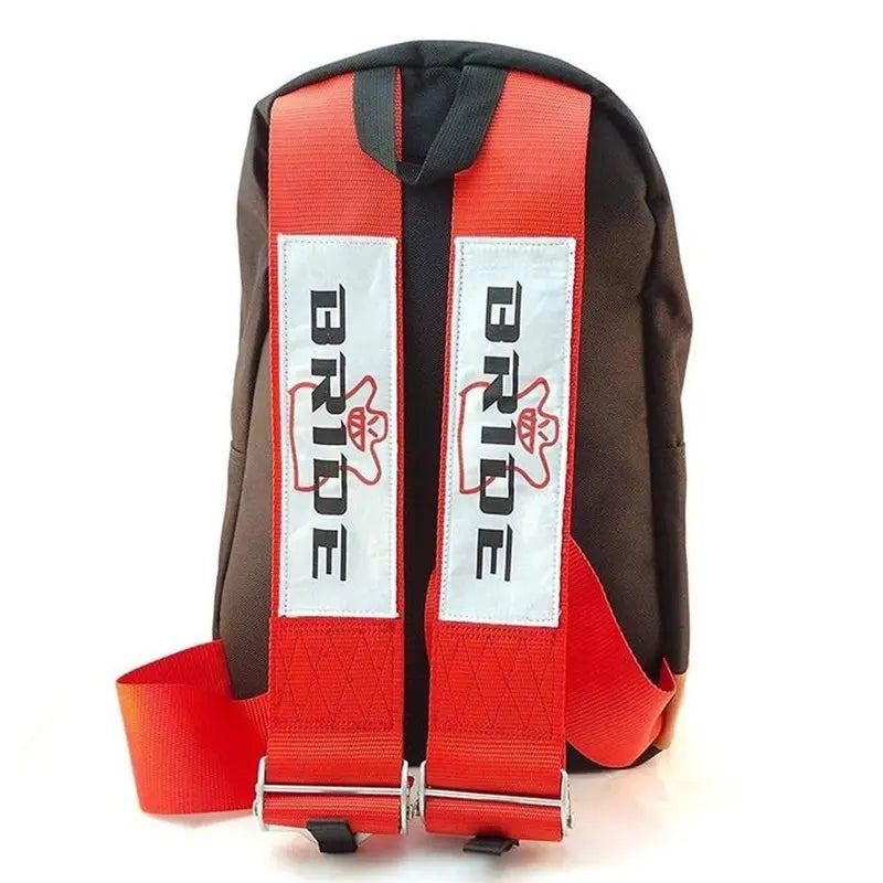 【Racing Wild 】BACK BONEバックボーン JDM Bride Backpack Red Harness - Tokyo Tom's