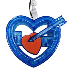 JDM LED Strobe Love Heart (Blue) - Tokyo Tom's
