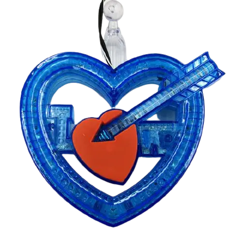 JDM LED Strobe Love Heart (Blue) - Tokyo Tom's JDM LED Strobe Love Heart (Blue) - Tokyo Tom's
