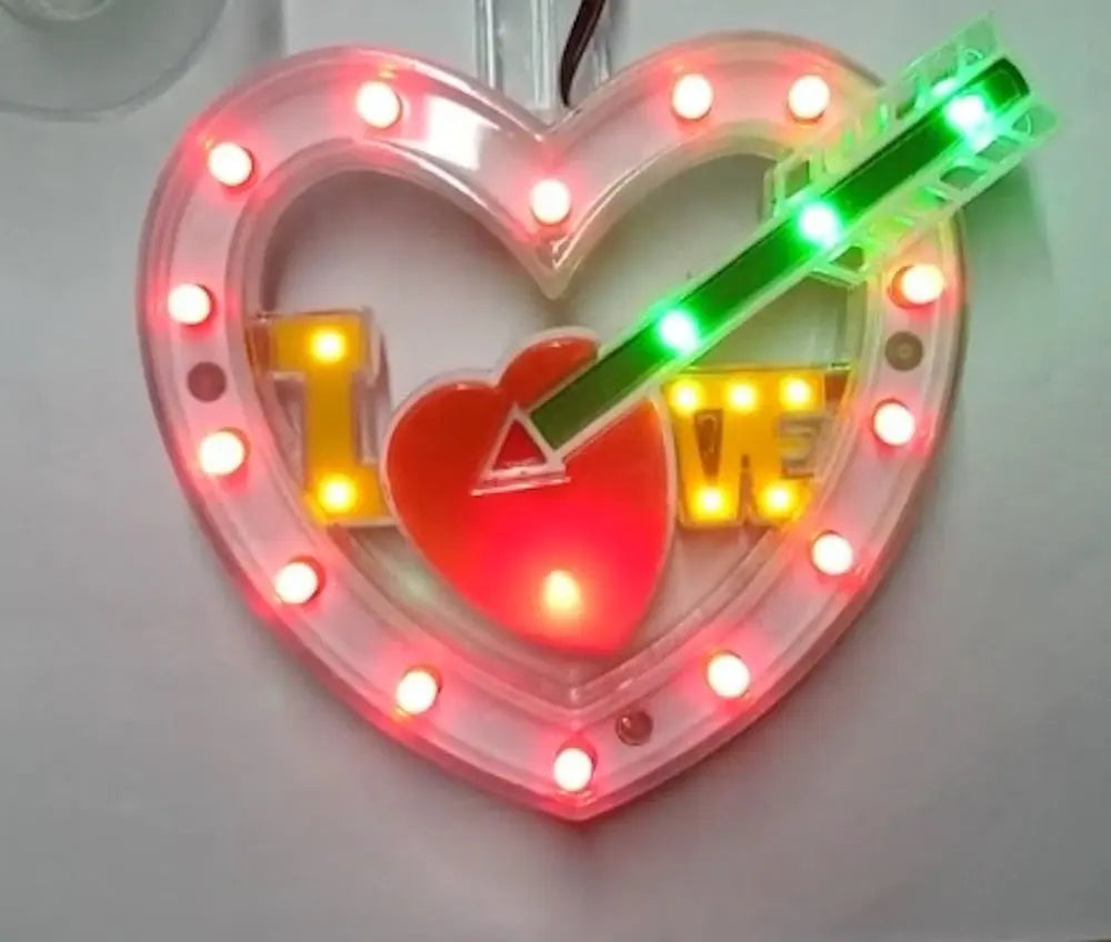 Love Story ハート型ランプ 12V JDM Car Heart Shaped Marker Lamp 12V Small Heart Car Side marker