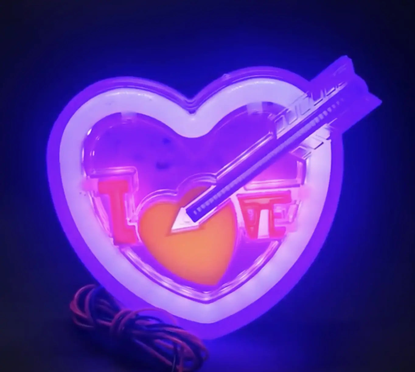 JDM LED Strobe Love Heart - Tokyo Tom's