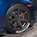 JDM Speed Hunter Style Tyre Letter Stickers Set